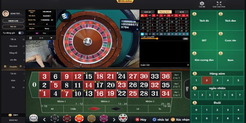 Roulette tại Casino i9BET